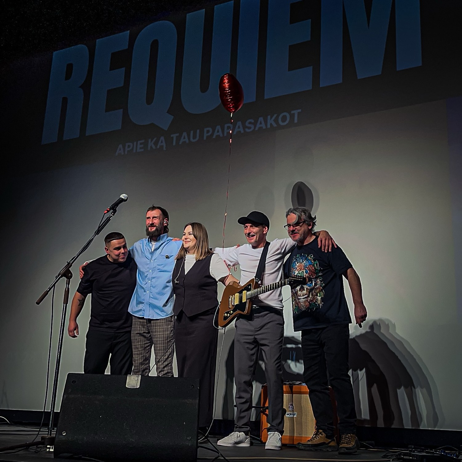 Premiere evening on stage in Ukmergė